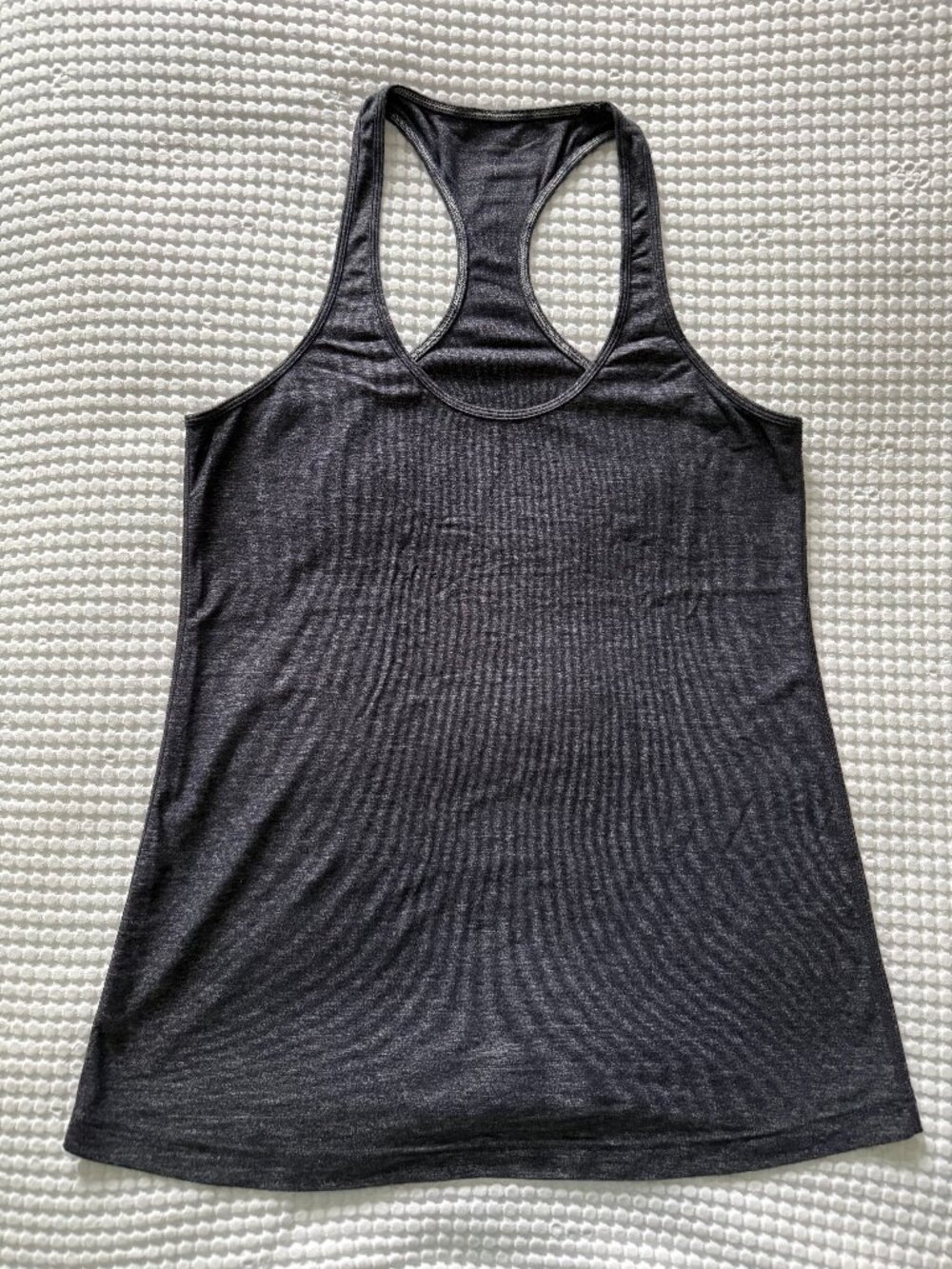 Cool Racerback tank - Heathered Black